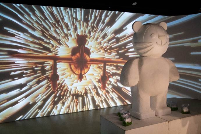 世新數媒系光雕藝術創作成果展　3D「世新虎」創意領銜