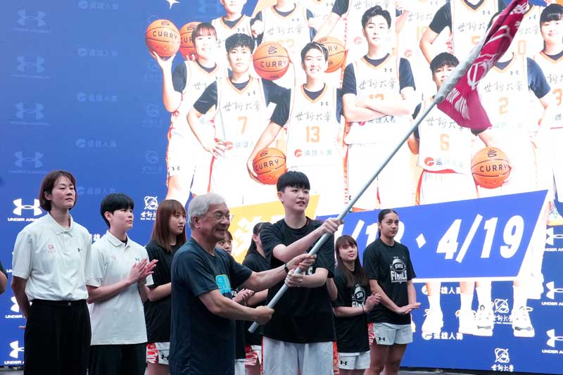 世新大學女籃連9季晉UBA四強　誓師應援氣勢挺進小巨蛋