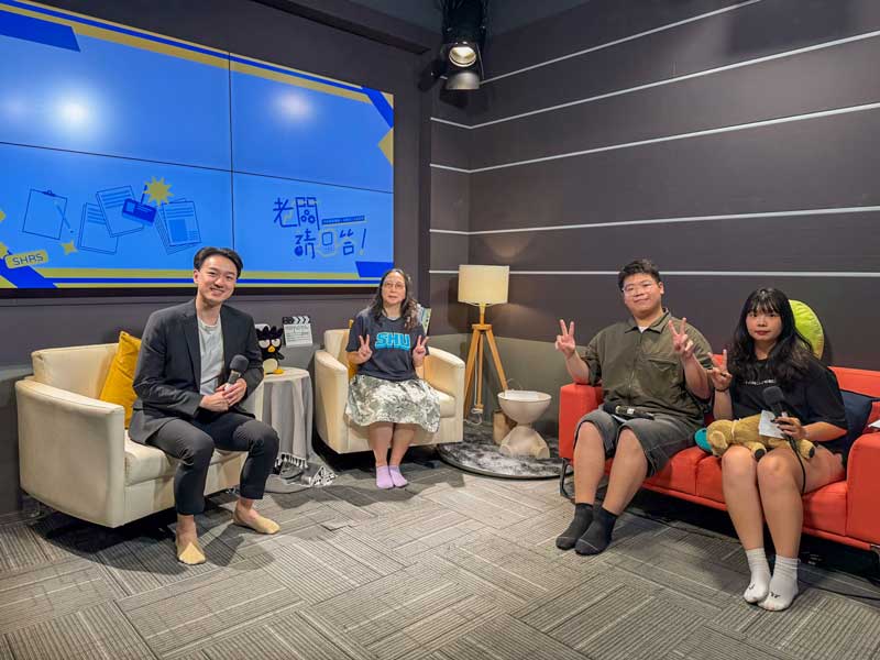 世新大學推出《老闆，請回答！》　江大成與師生對談管理課題
